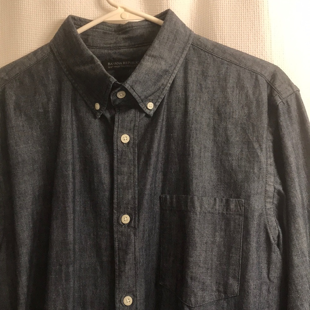 NWT Banana Republic Soft Wash Tailored Slim Fit